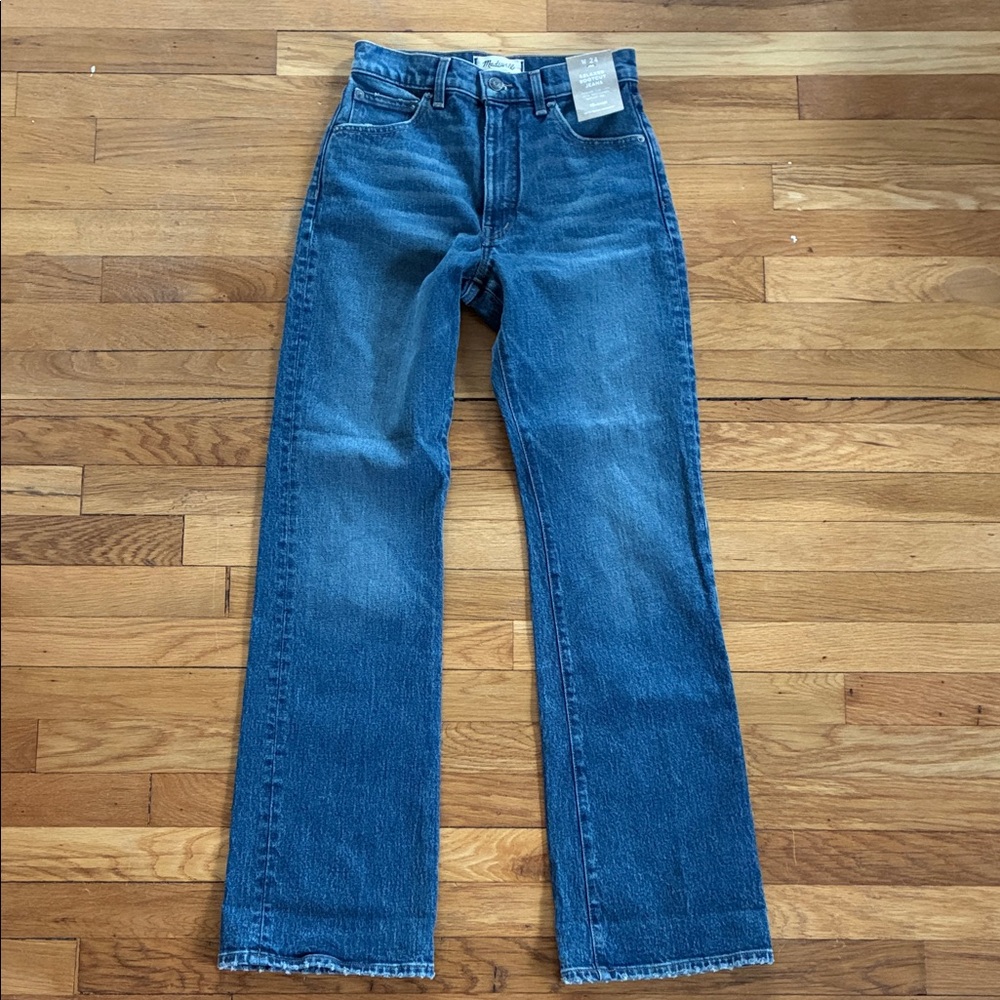 Madewell Women's Blue Boot Cut Jeans